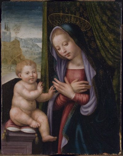 Madonna und Kind von Giuliano Bugiardini
